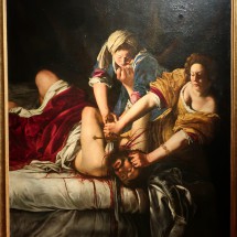 Painting "Judith beheading Holofernes" from Artemisia Gentileschi (1620 - 1621)